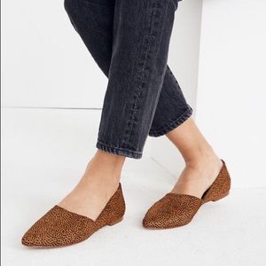 ✨SALE!✨ Madewell Lisbeth Flat in Dotted Calf Hair